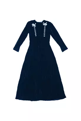 Reem Dress in Navy