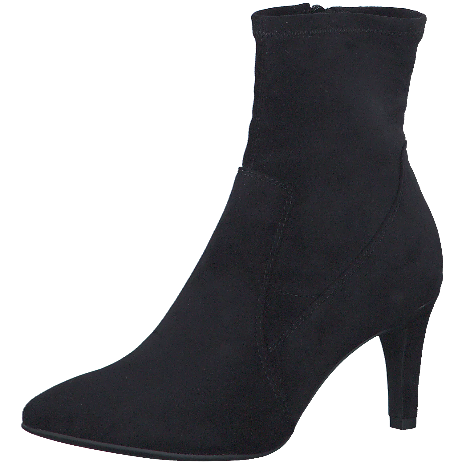 S Oliver Black Heeled Boot