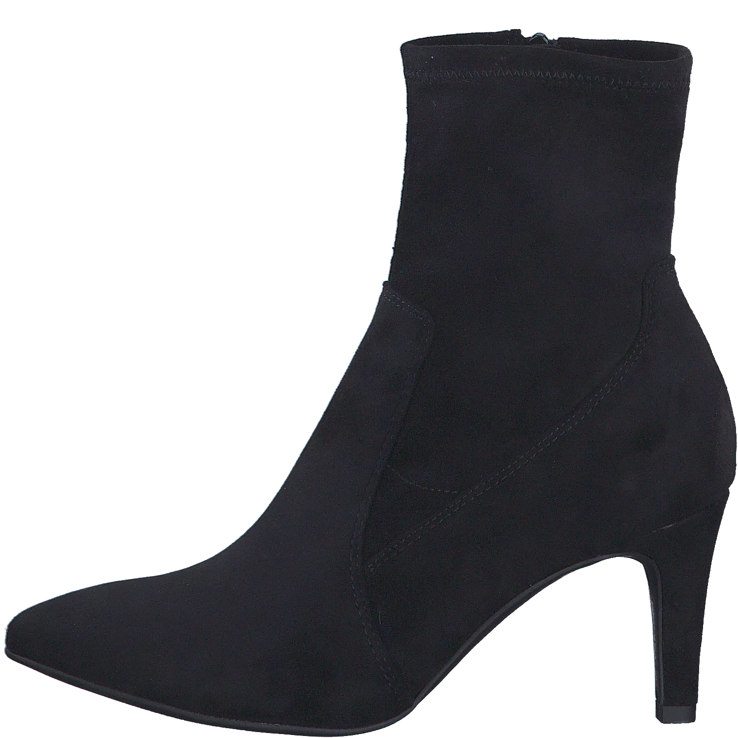 S Oliver Black Heeled Boot