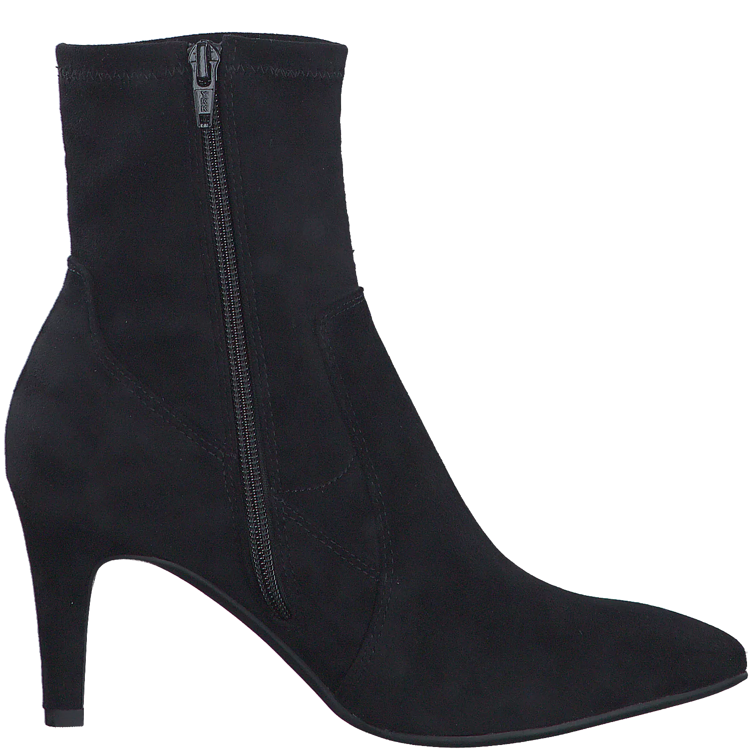 S Oliver Black Heeled Boot