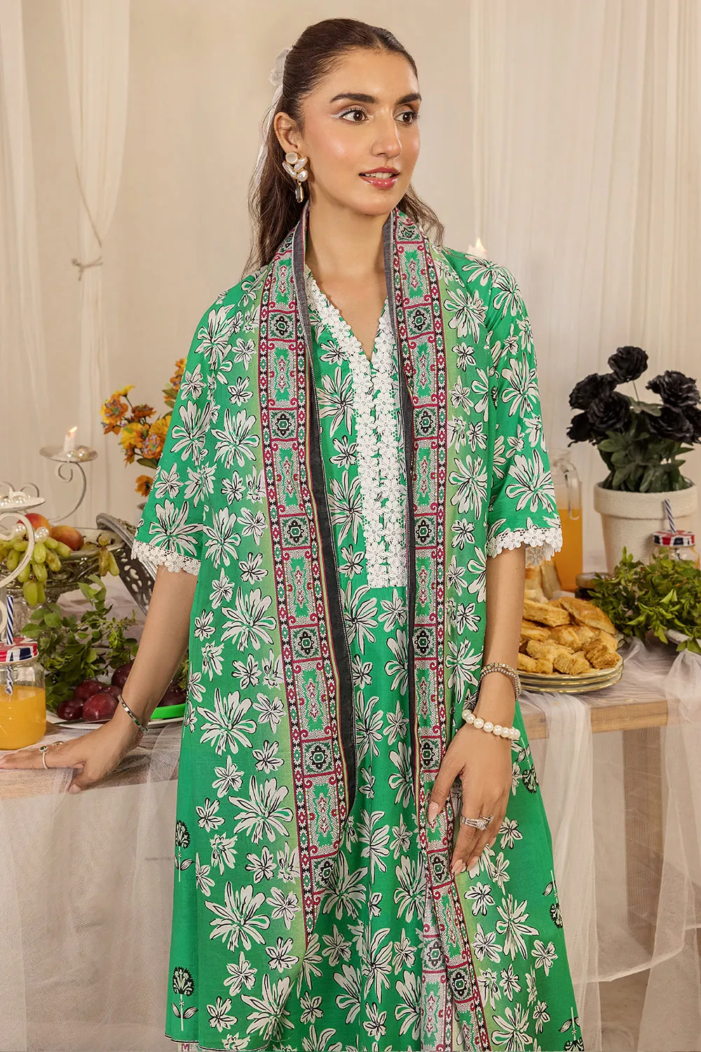 Safwa Praha Vol-08 Fine Digital Printed Lawn Unstitched 3Pc Suit SPH-78