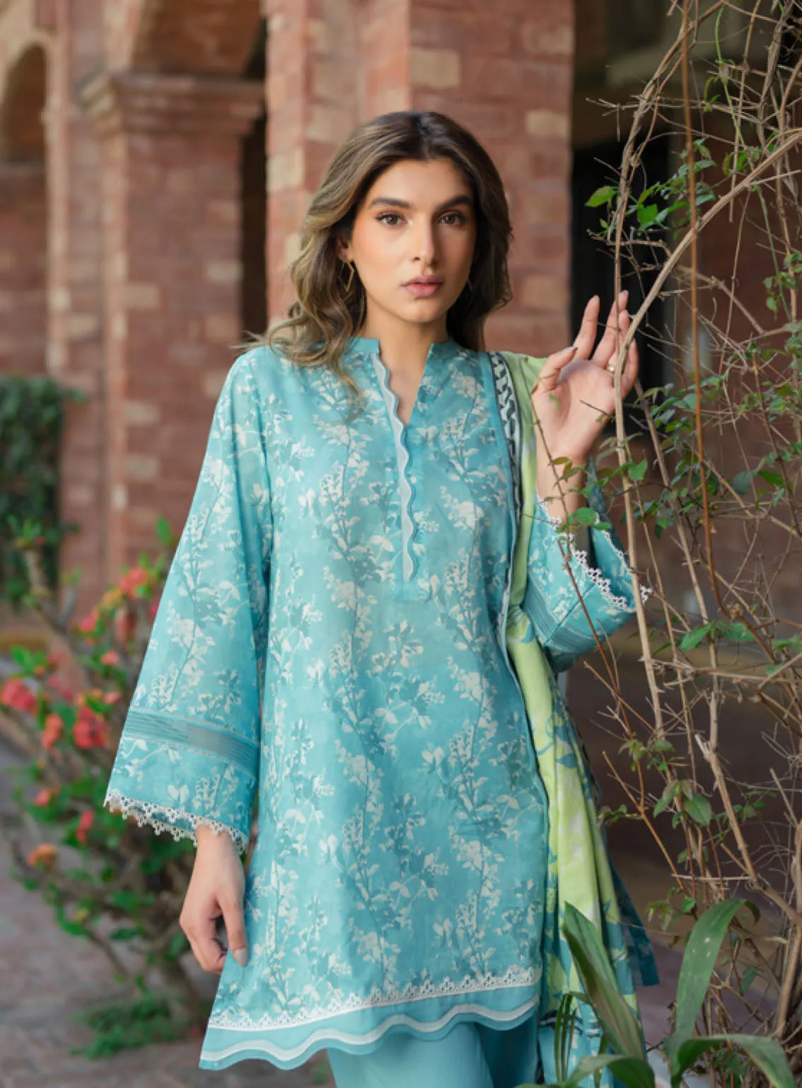 Sahar Spring Digital Printed Lawn 3 Piece Unstitched Suit SHR24S S24-PL-V2-09