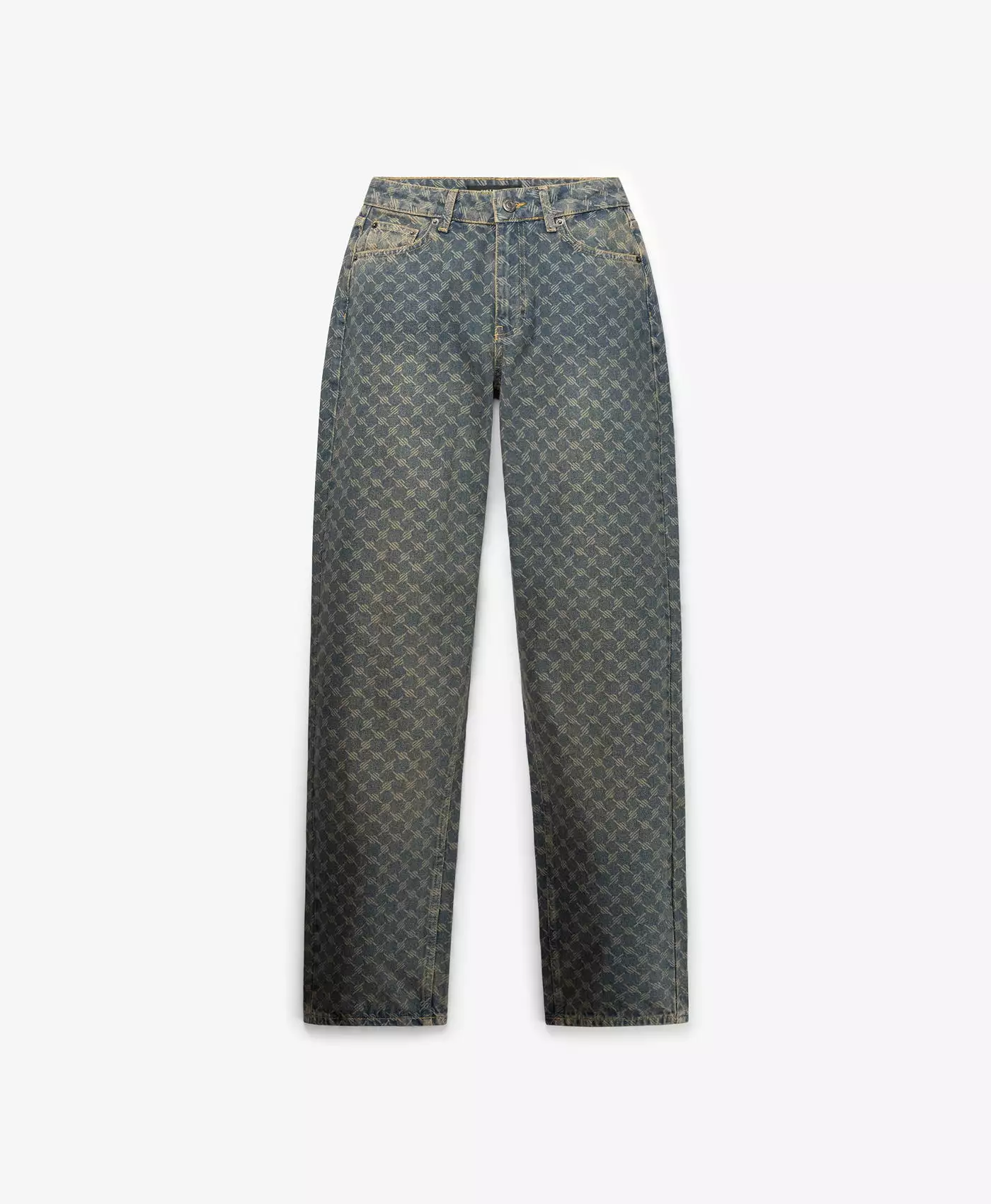 Sand Blue Avery Monogram Jeans