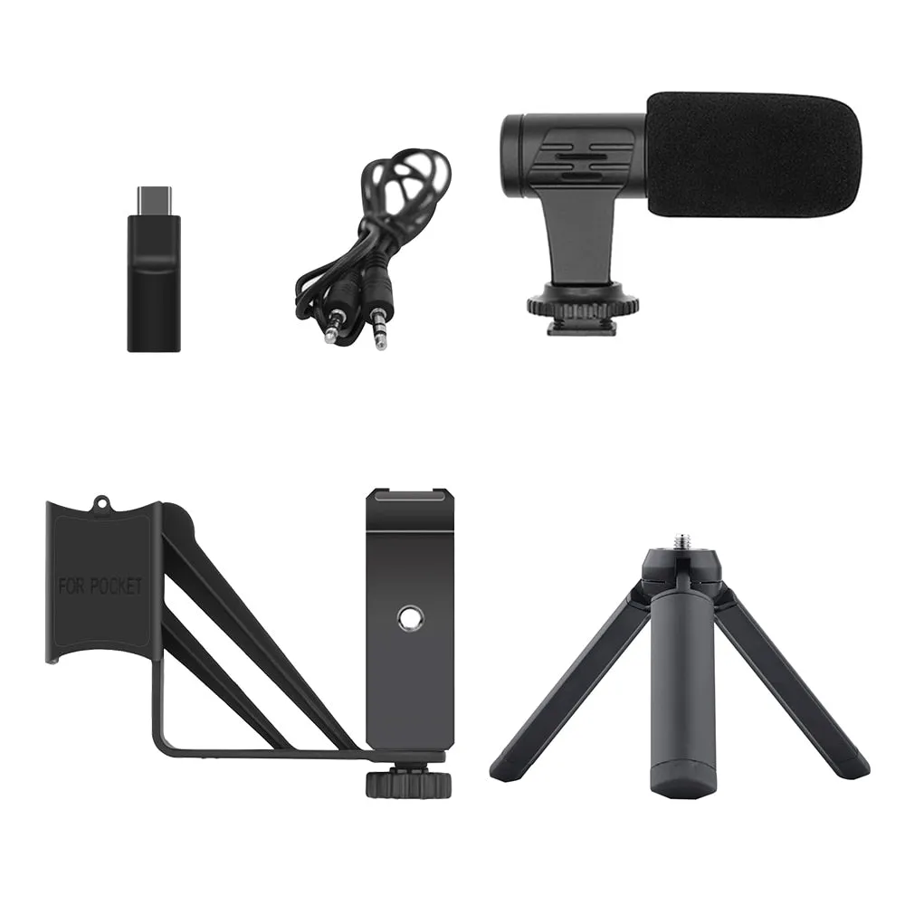 Selfie Mount Metal Tripod Foldable Handheld Gimbal Camera Accessories