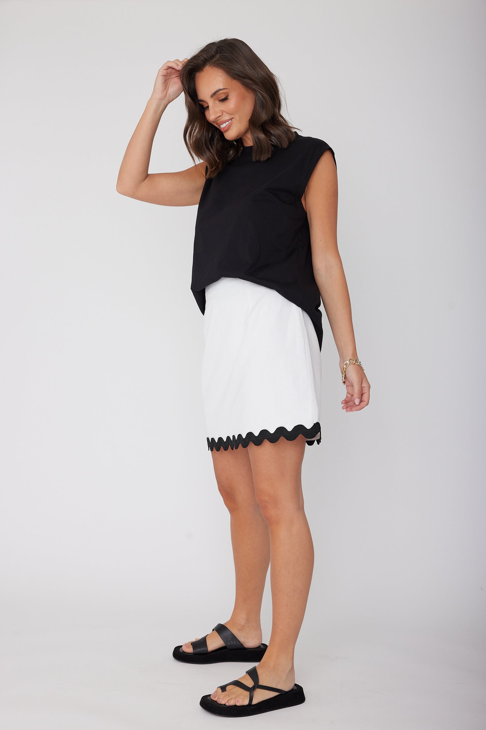 SHANTI Skirt White