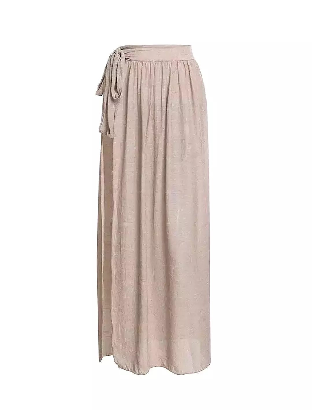 Sheer Tie Wrap Long Cover Up Skirt