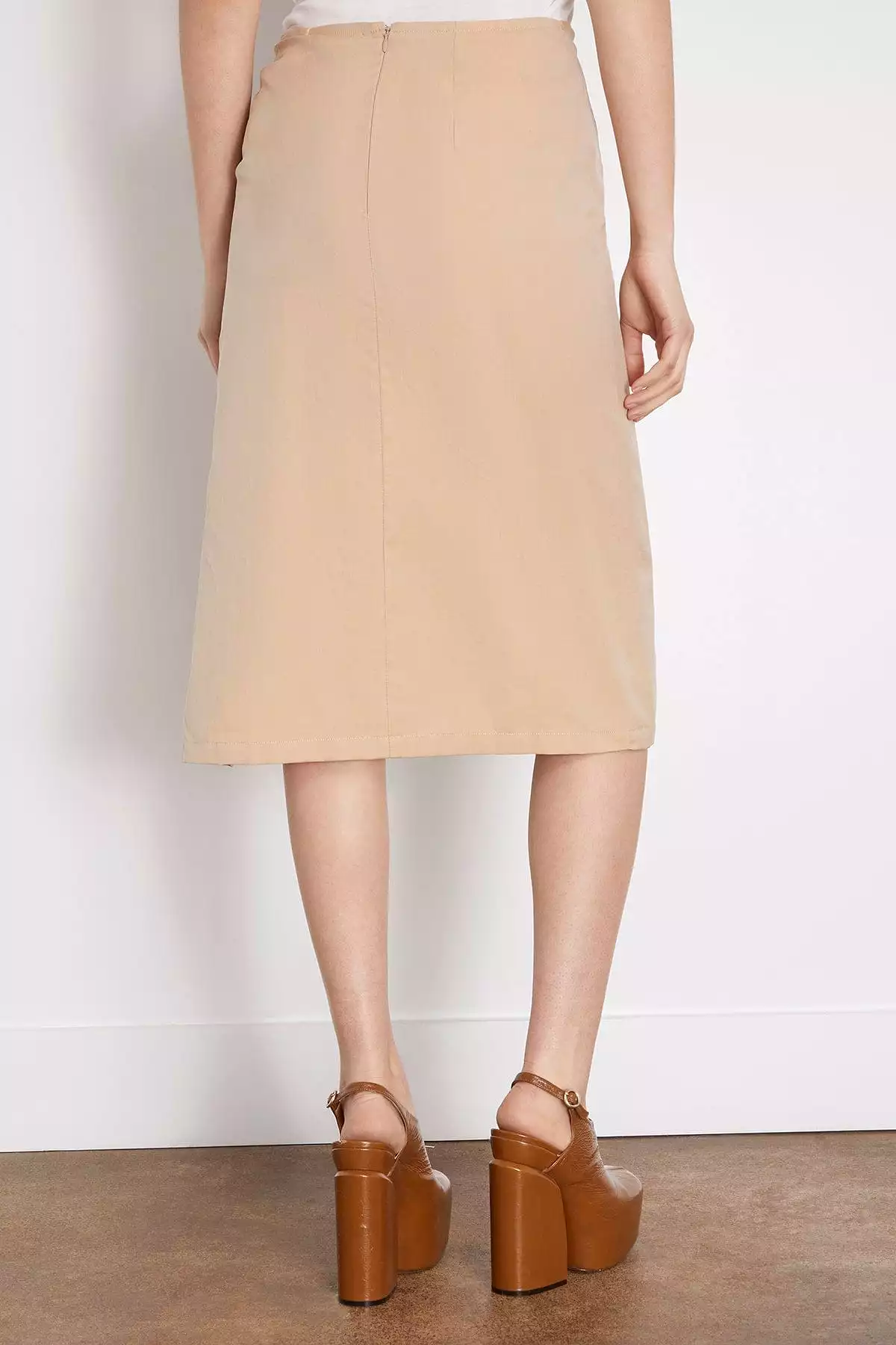 Siamo Skirt in Beige