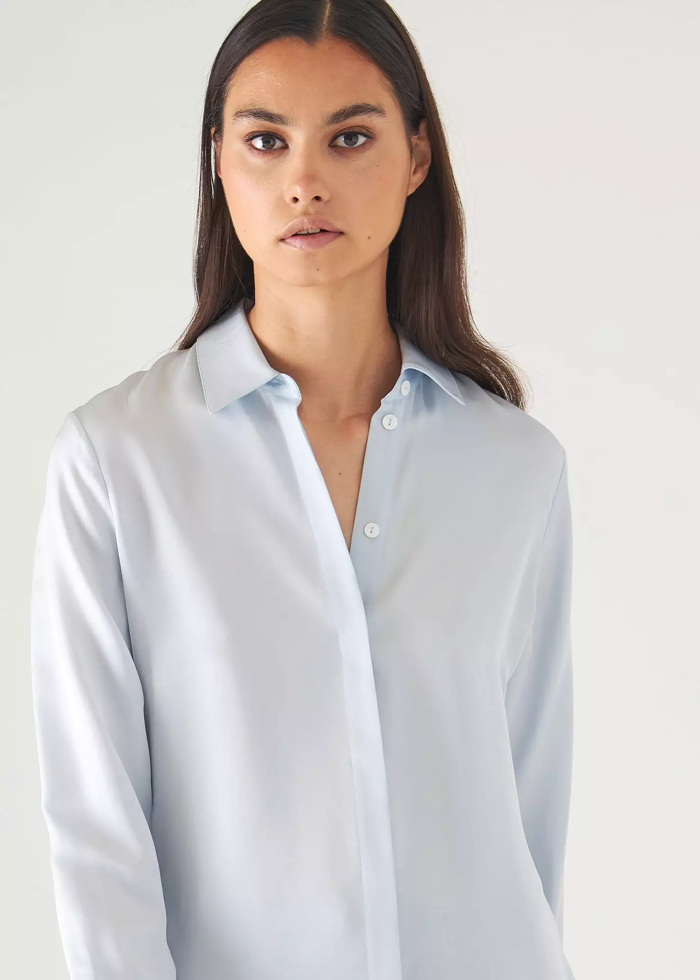 SLIM SILK SHIRT