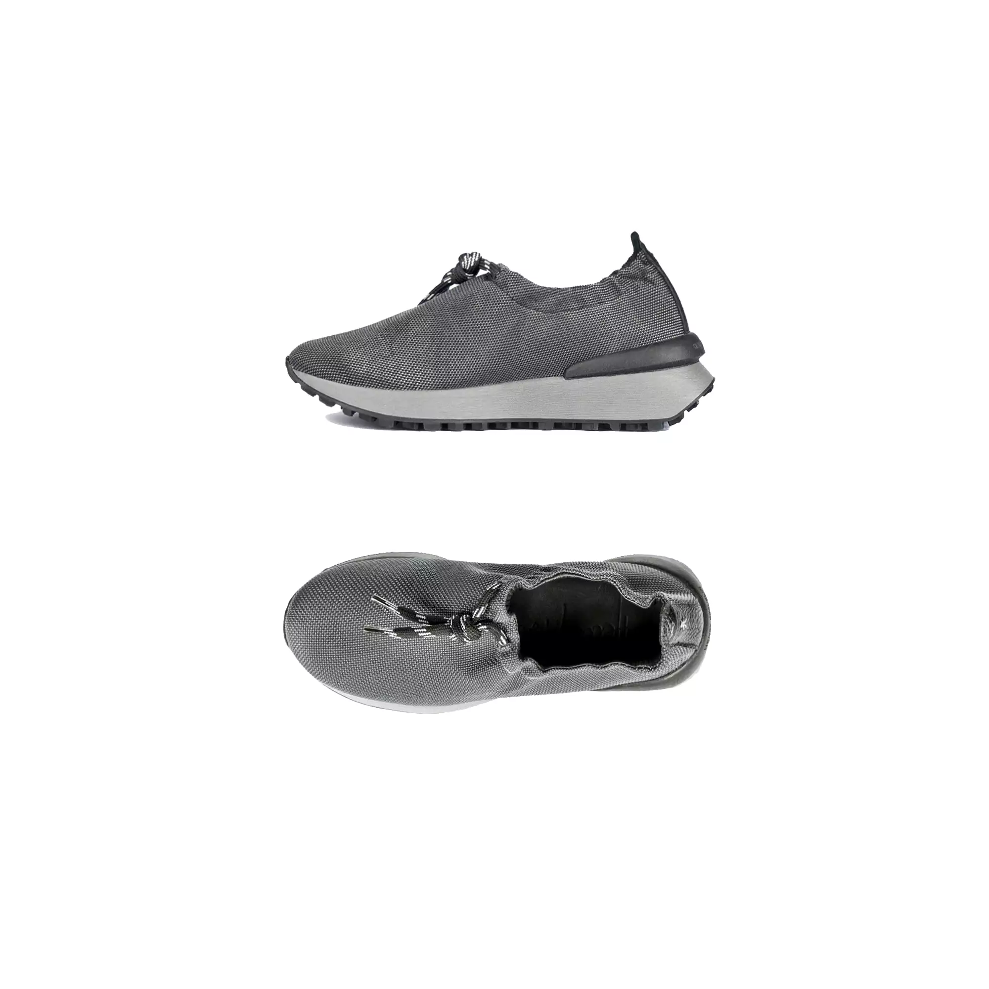 Slip on Sneaker Nylon Grey