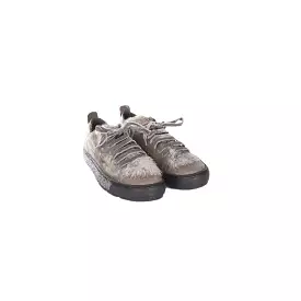 Sneaker Fur Metal Wash Lapin Anthracite