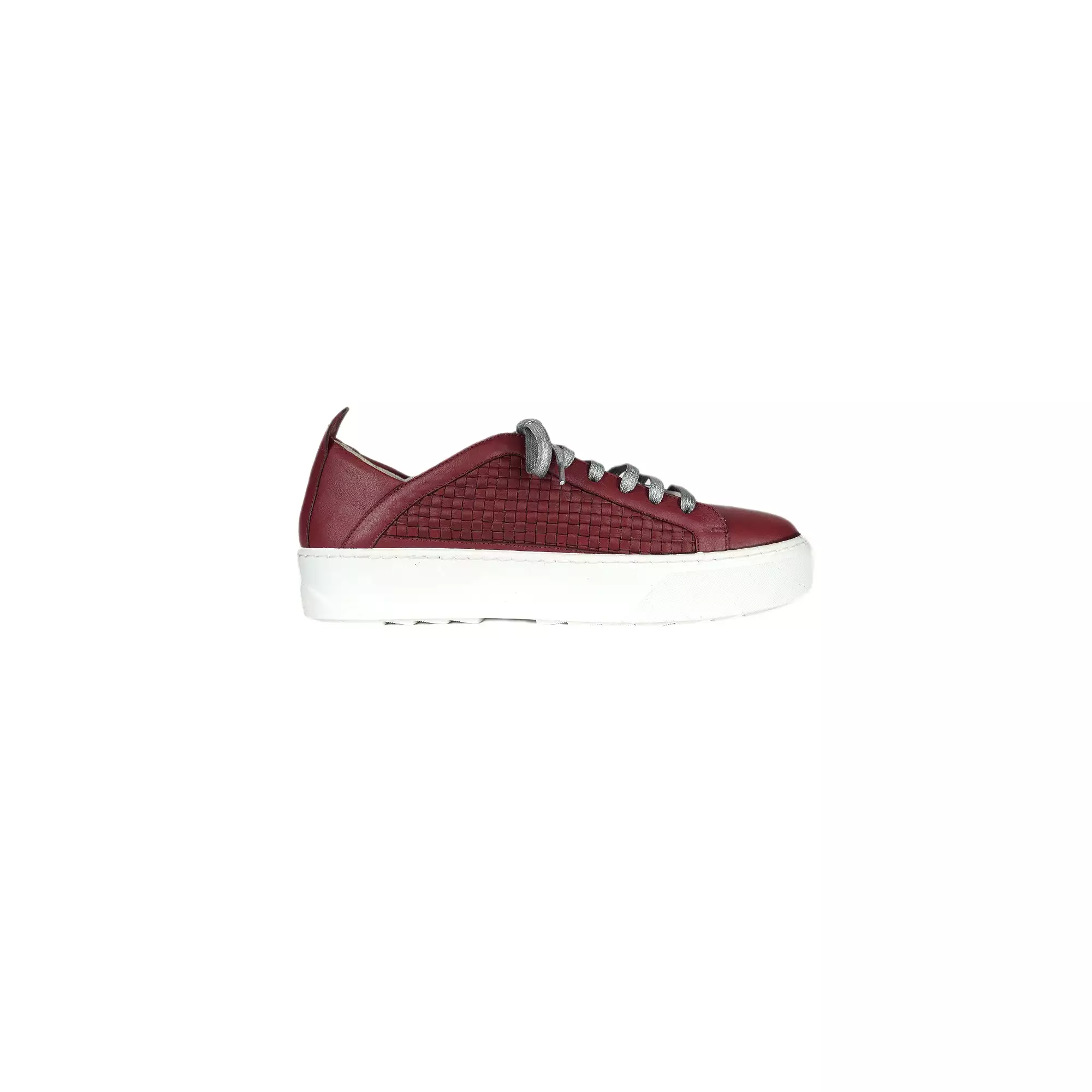 Sneaker Intreccio Soft Burgundy