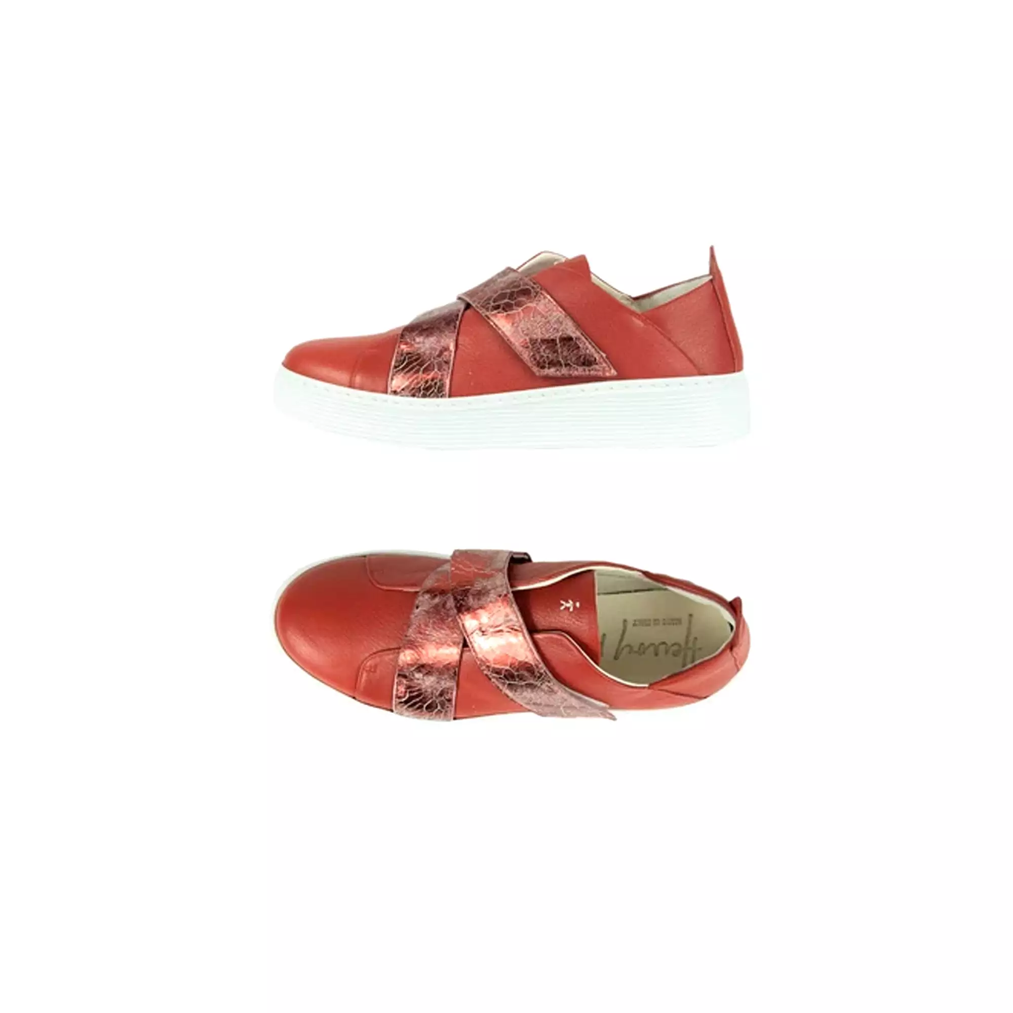 Sneaker Strappi Cervo Red