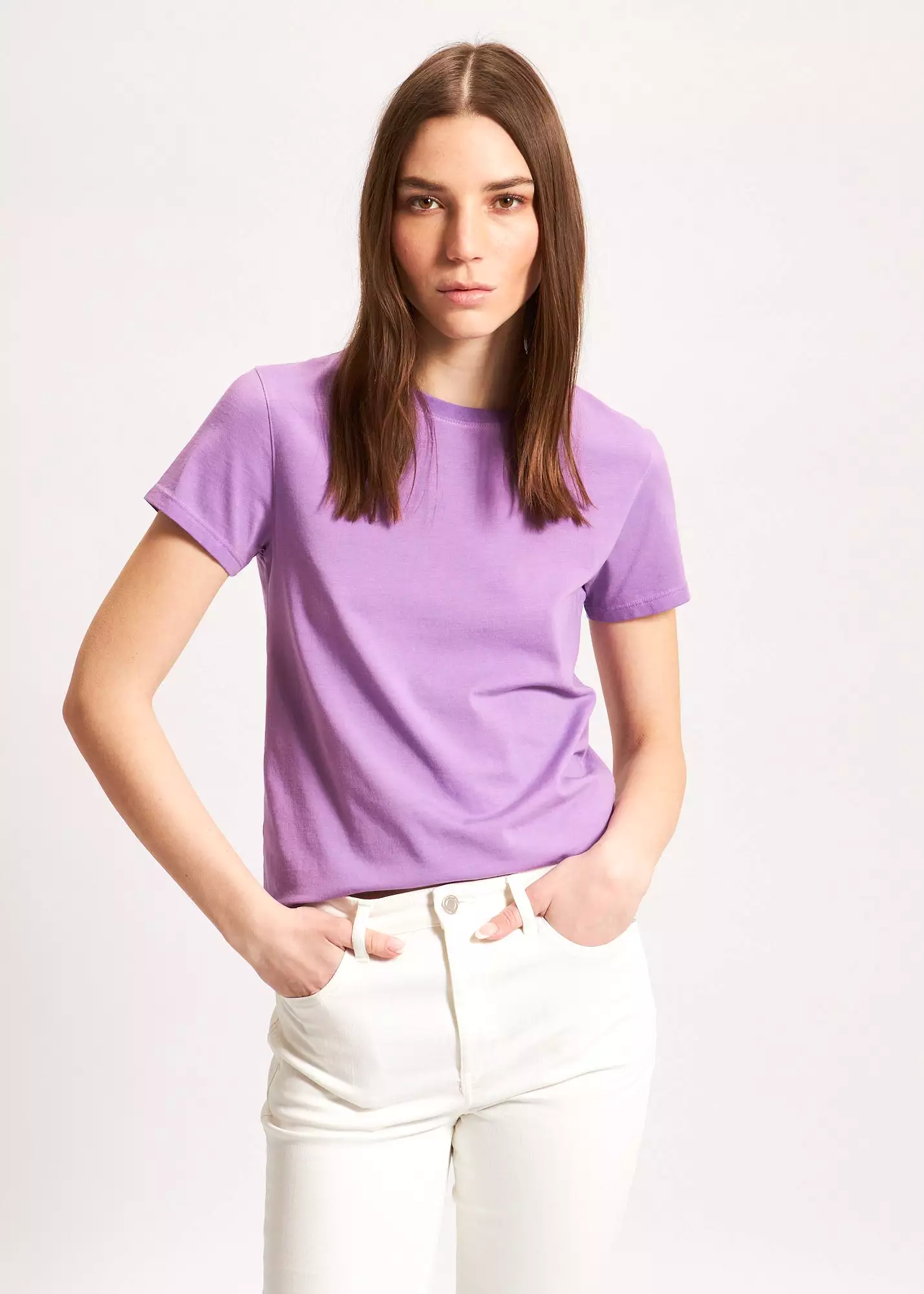 SUBLIME REACTIVE PIMA COTTON STRETCH SLIM T-SHIRT