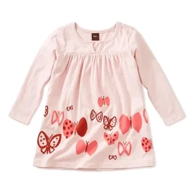 Tea Collection Butterflies Graphic Baby Dress