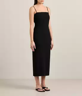 THE POET DRESS- BLACK