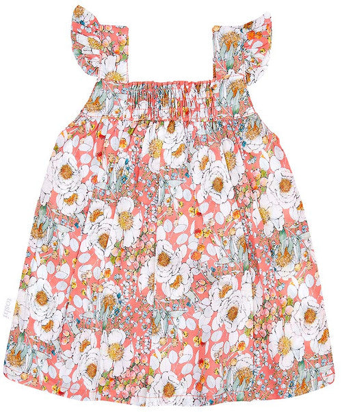 Toshi Baby Dress Claire Tea Rose