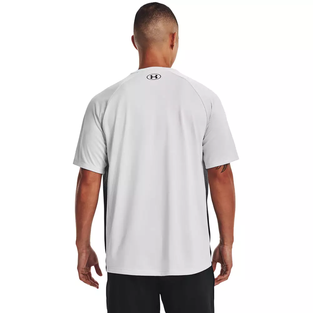 'Under Armour' Men's Tech Fade T-Shirt - Halo Grey / Black