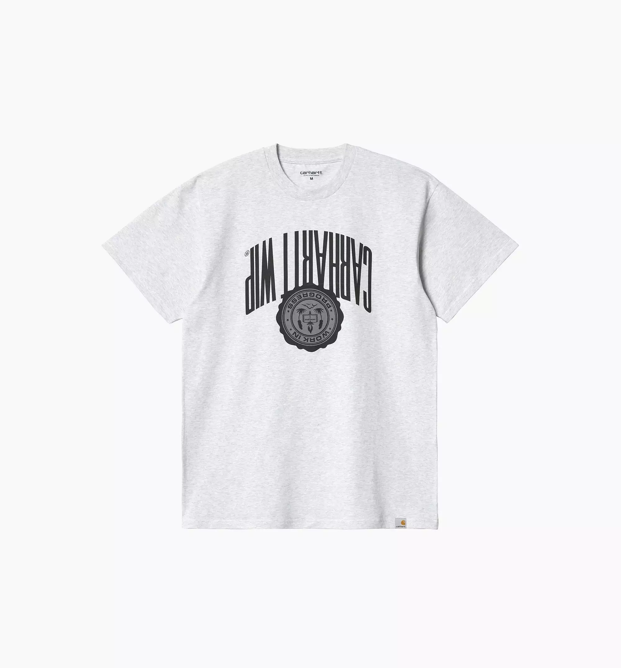 Upside Down Tee Mens T-Shirt - Grey