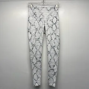 Varley Size XS Women's White-Multicolor Pattern Leggings Activewear Pants