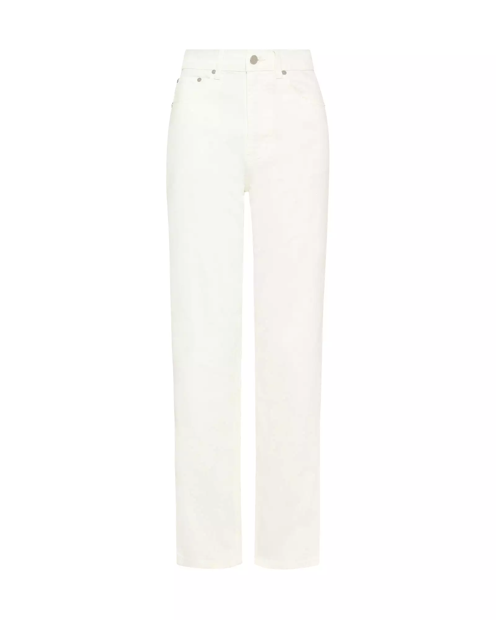 WIDE LEG JEAN - OFF WHITE