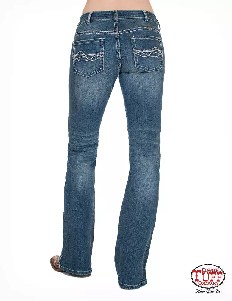 Women's Cowgirl Tuff Inspire Jeans- Natural Waist