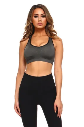 Women’s Cut Out Detailed Activewear Sports Bra