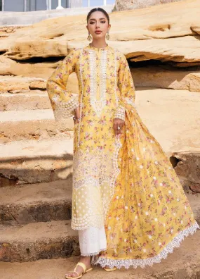 Zainab Chottani Embroidered Lawn Unstitched 3 Piece Suit - ZC24CL 9B ESME